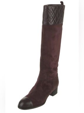 Chanel Suede Boots size 40